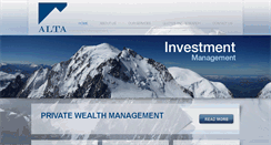 Desktop Screenshot of altainvest.com
